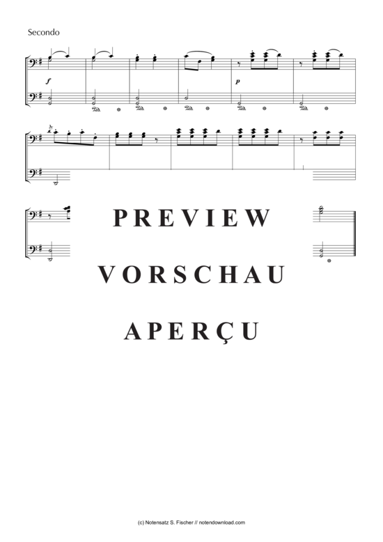 Product gallery: Page 6 of 8 Melodien aus d. Oper: Alessandro Stradella , , (piano four hands)
