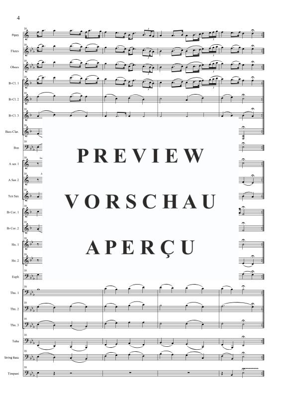 Produktgalerie: Seite 7 von 11 The Flowers of the Forest (bagpipes and band), , Concert Band und Dudelsack Solo