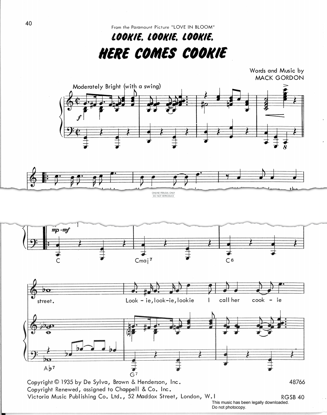 Product gallery: Page 1 of 1 Lookie, Lookie, Lookie, Here Comes Cookie, Cleo Brown