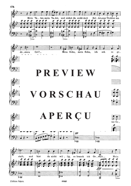 gallery: Erlkönig D.328 , , (Gesang mittel + Klavier)