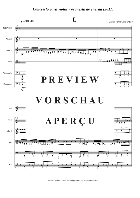 Product gallery: Page 3 of 21 Concerto für Violine und Streichorchester , , (score and solo part)
