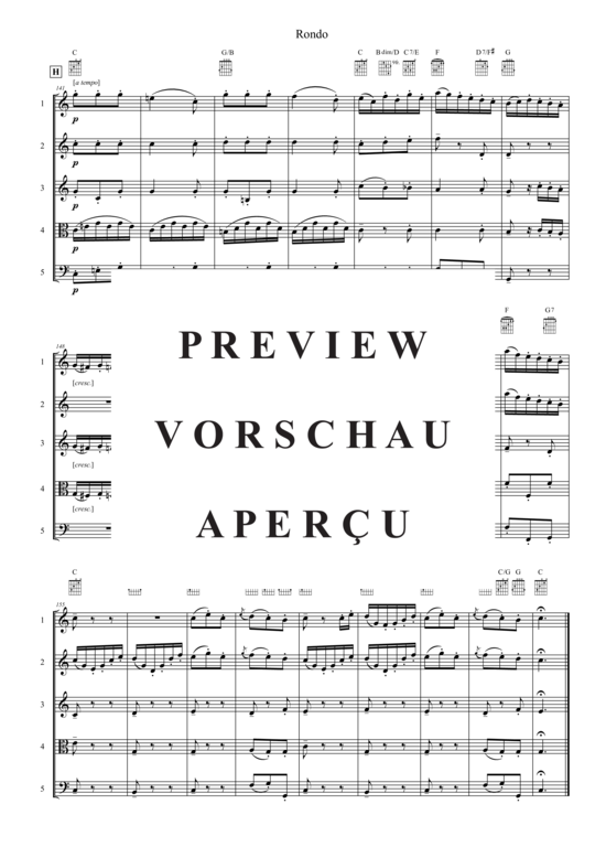 Produktgalerie: Seite 8 von 21 Rondo , , (Quintett flexible Besetzung)