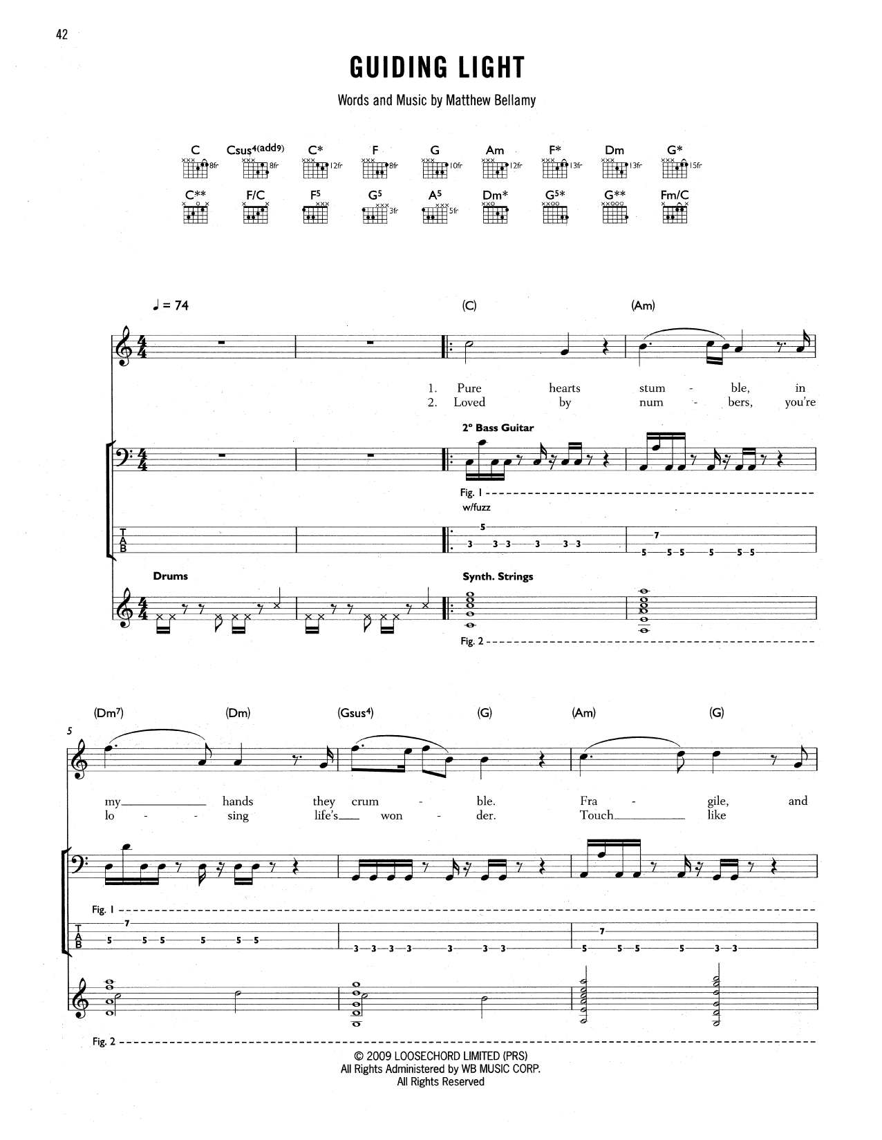 Produktgalerie: Seite 1 von 1 Guiding Light, Muse, Gitarre
