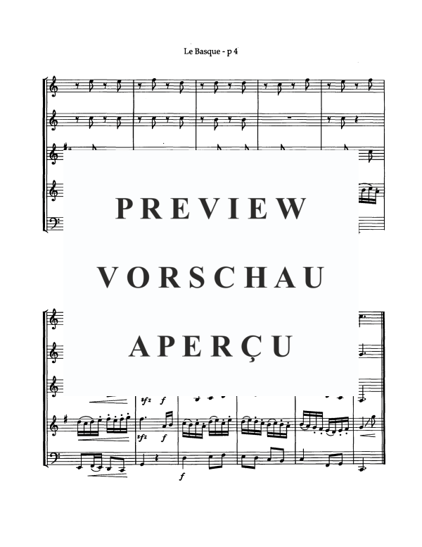 Product gallery: Page 6 of 11 Le Basque, , Wind Quintet