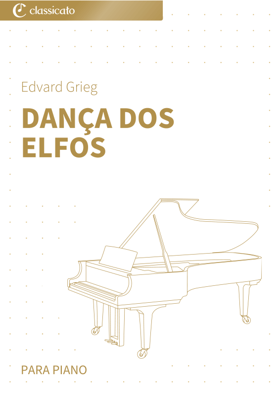 Product picture to: Dança dos elfos - N.º 4 de Lyric Pieces, Livro 1, op. 12Edvard Grieg