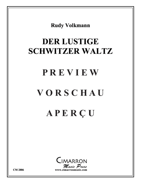 Produktgalerie: Seite 3 von 19 Der Lustige Schweizer Walzer , , (Blechbläserquintett)