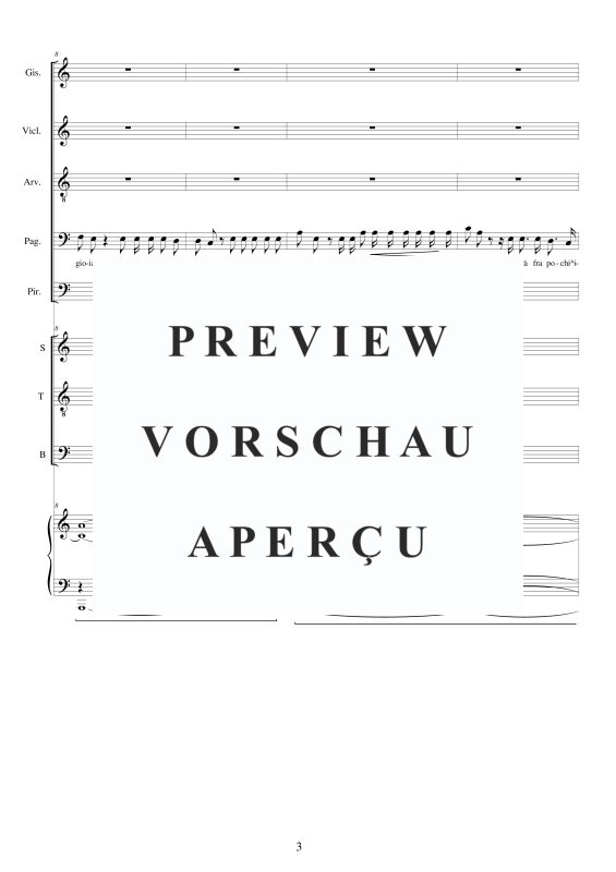 Produktgalerie: Seite 4 von 11 I Lombardi - (Act 1- Scenes VII-VIII-IX), , Gemischter Chor, Soli und Klavier