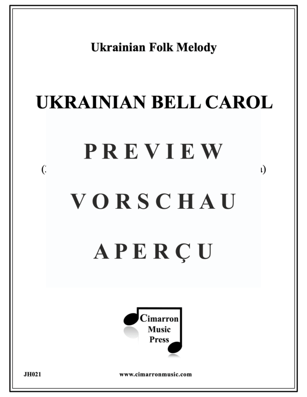 Produktgalerie: Seite 2 von 11 Ukrainisches Glockenlied, , Blechbläser Septett