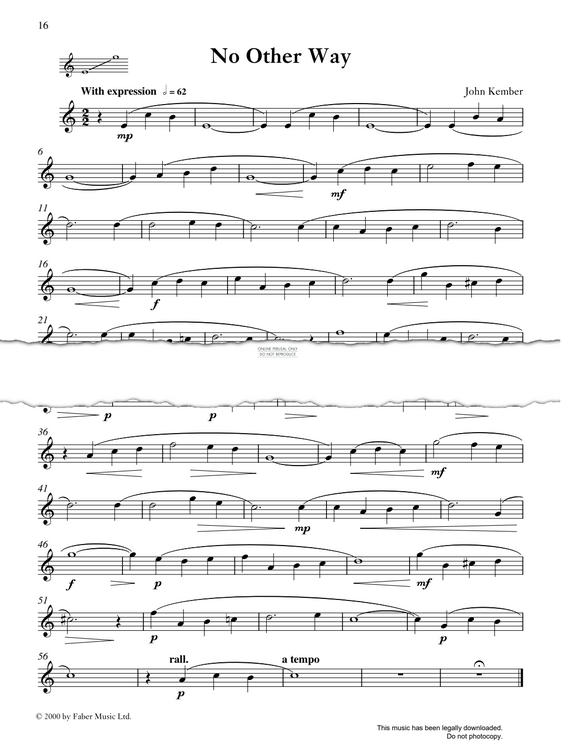 Produktgalerie: Seite 1 von 1 No Other Way, John Kember, Klavier, Trompete