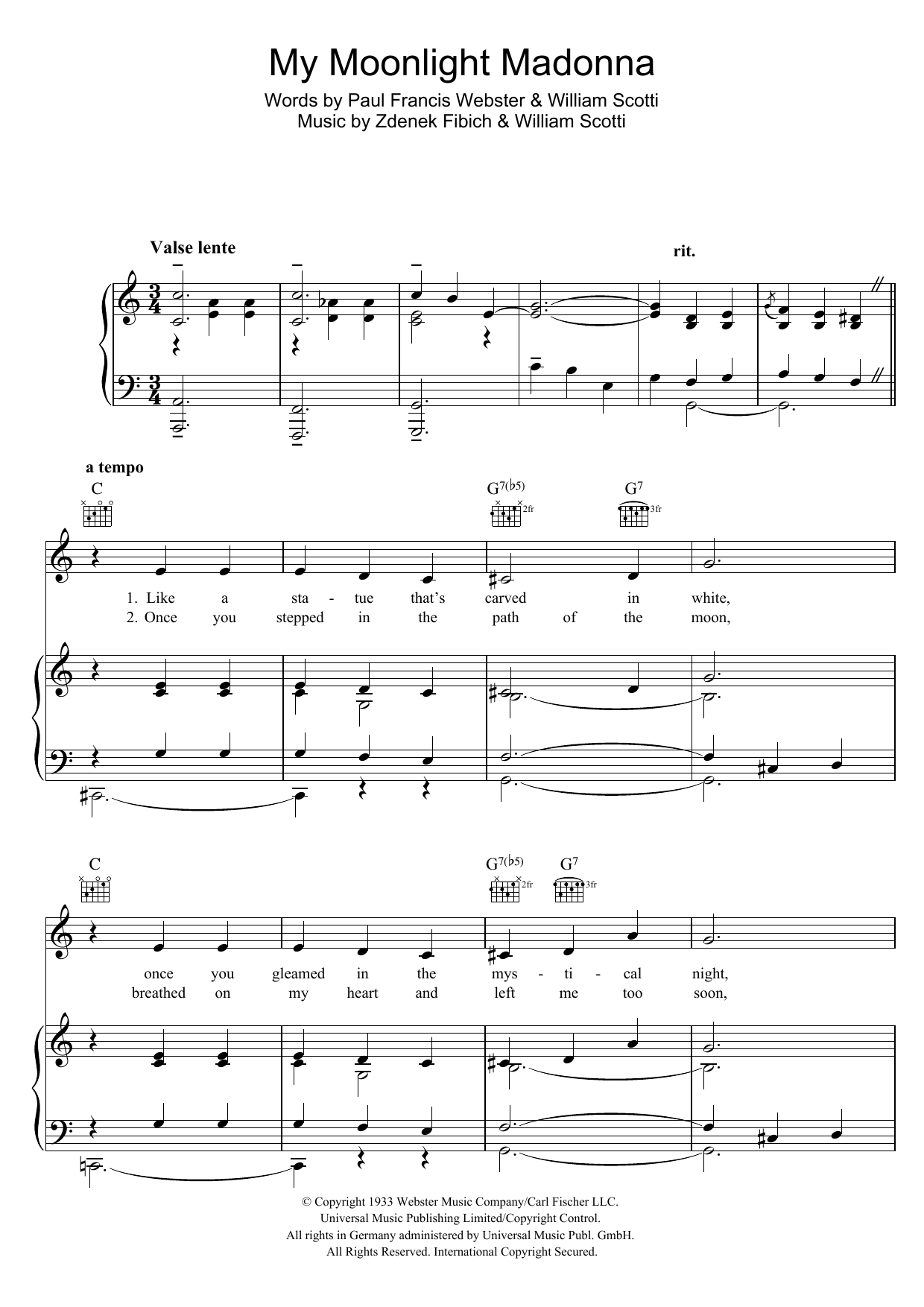 Produktgalerie: Seite 1 von 1 My Moonlight Madonna, John McCormack, Gesang, Gitarre, Klavier