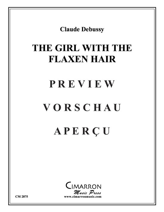 Product gallery: Page 2 of 10 The Girl With The Flaxen Hair , , (Tuba quartet EEETT)