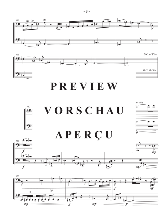 Product gallery: Page 11 of 21 Four Miniatures , , (trombone/euphonium and bass trombone/tuba)