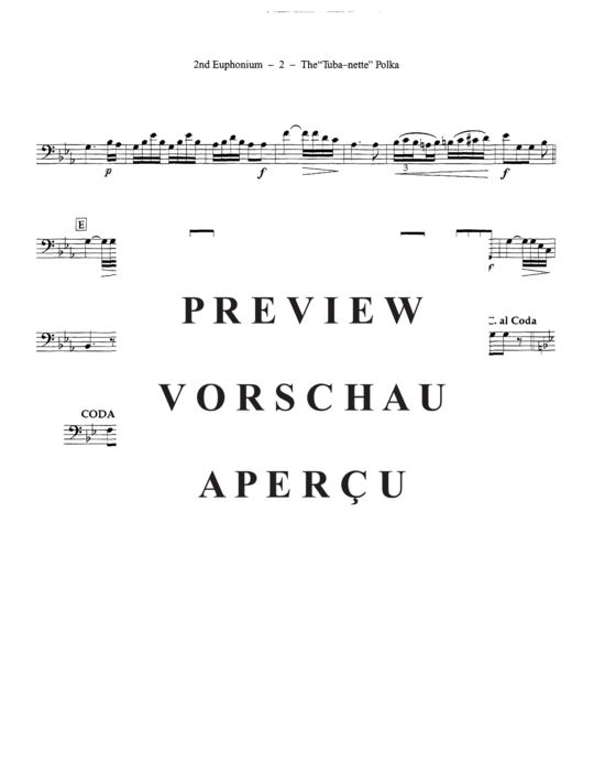 Product gallery: Page 10 of 14 Tuba-nette Polka , , (Tuba Quartett EETT)