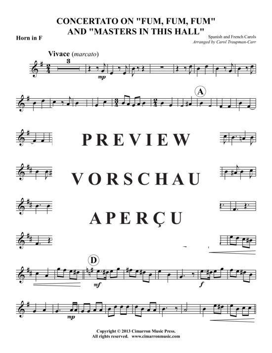 Produktgalerie: Seite 10 von 15 Concertato on Fum, Fum, Fum and Masters in this Hall , , (Blechbläser-Quintett)