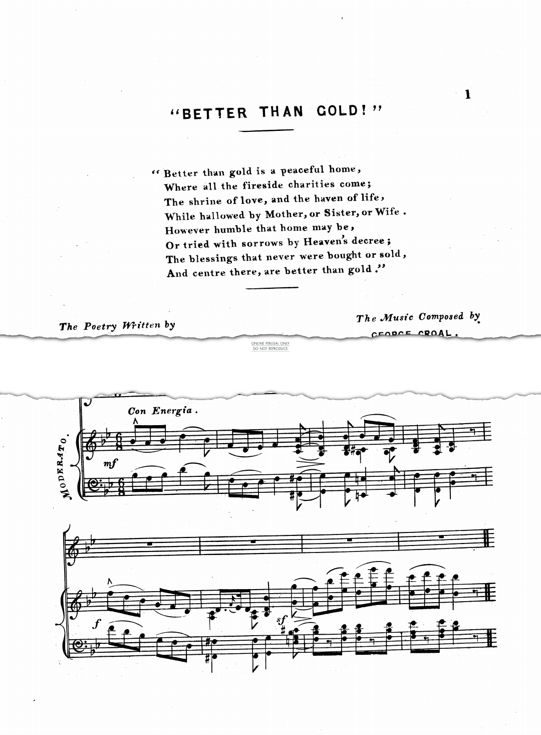 Produktgalerie: Seite 1 von 1 Better Than Gold, George Croal, Gesang, Klavier