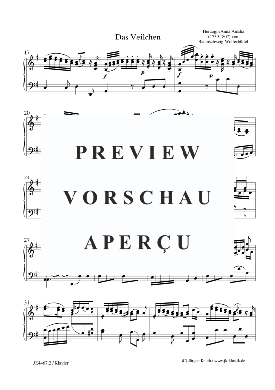 Produktgalerie: Seite 9 von 11 Das Veilchen, , Gesang hoch und Klavier