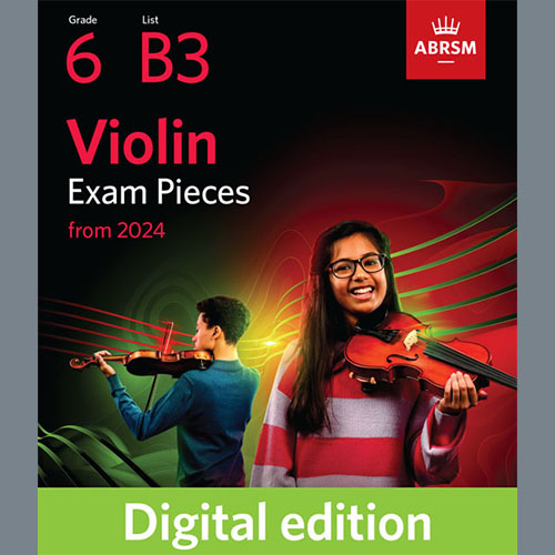 cover: Romance (Grade 6, B3, from the ABRSM Violin Syllabus from 2024), Dora Pejačević, Violine