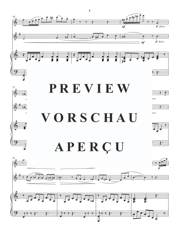 Product gallery: Page 6 of 11 An Evening Serenade, , Flute, French Horn and Piano