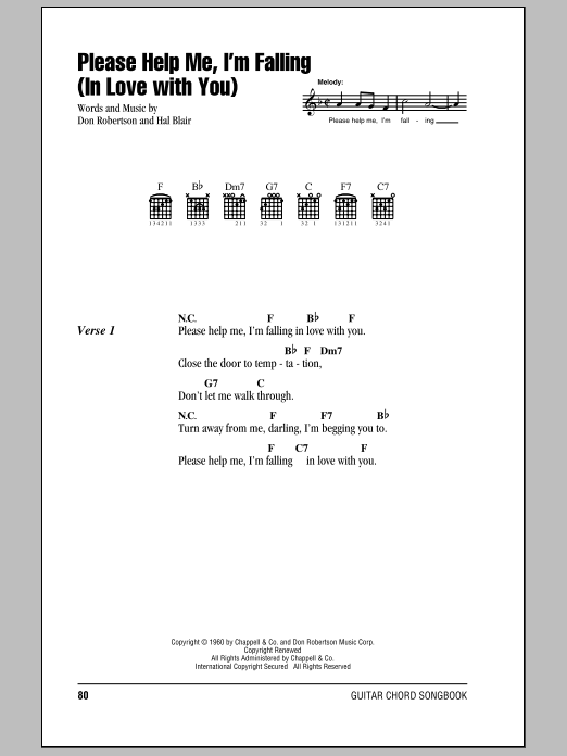 Produktbild zu: Please Help Me, I'm Falling (In Love With You)