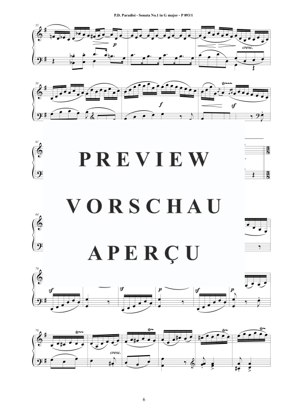 Produktgalerie: Seite 7 von 11 12 Klavier Sonaten P893 - Vollständige Partituren, , Klavier Solo