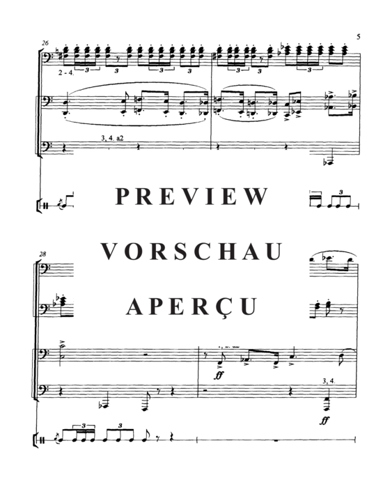Produktgalerie: Seite 9 von 21 Solemn and Heroic Processional , , (Tuba Ensemble EEEETTTT + opt. Percussion)