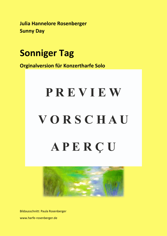 gallery: Sonniger Tag, , (concert harp)