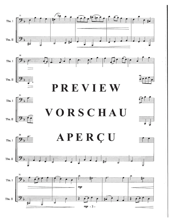 Produktgalerie: Seite 5 von 10 Duetto I , , (Tuba Duett)
