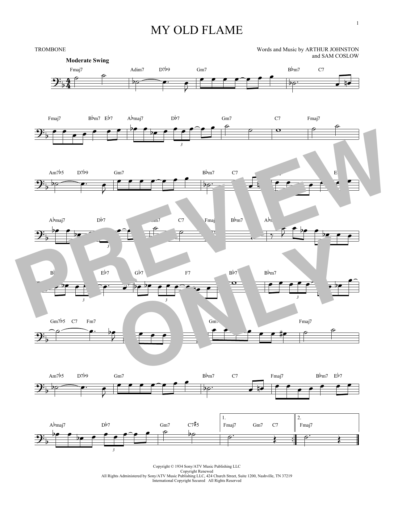 Product gallery: Page 1 of 1 My Old Flame, Sam Coslow