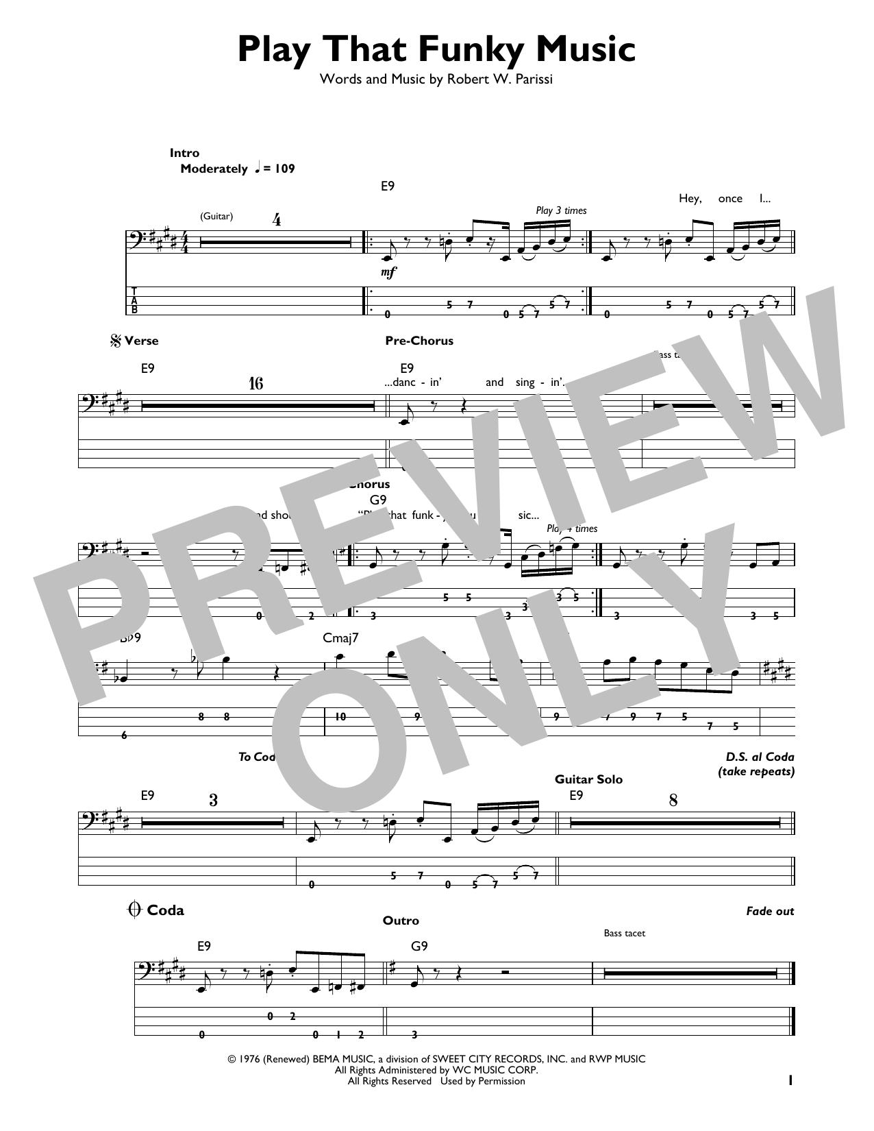 Product picture to: Play That Funky Music