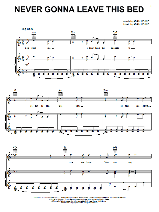 Produktbild zu: Never Gonna Leave This Bed