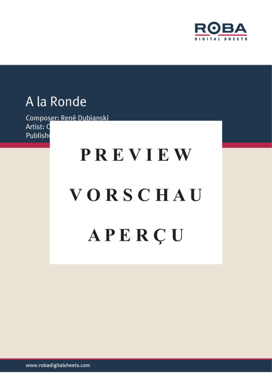 Product gallery: Page 2 of 3 A La Ronde , Schulze, Christel , (Piano solo with underlaid text)