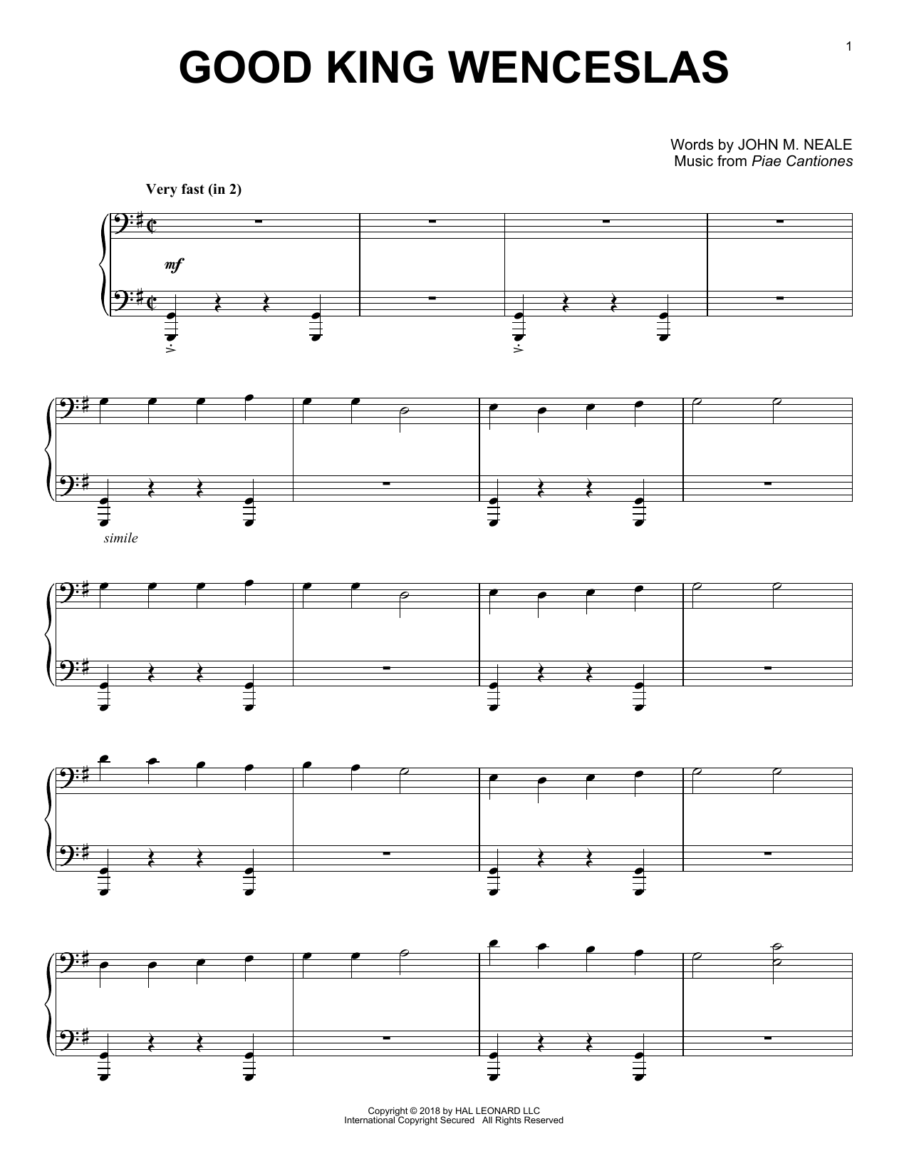 Product picture to: Good King Wenceslas [Jazz version]