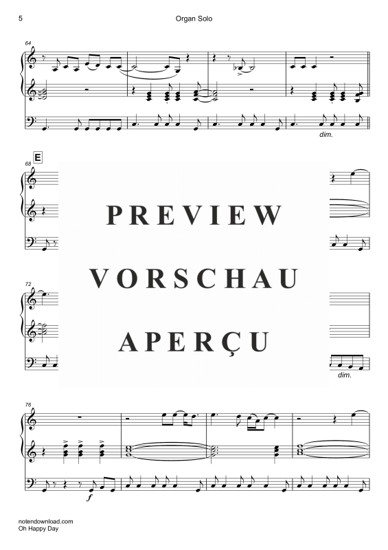 gallery: Oh Happy Day, Edwin Hawkins Singers, Orgel Solo - Kurze Version