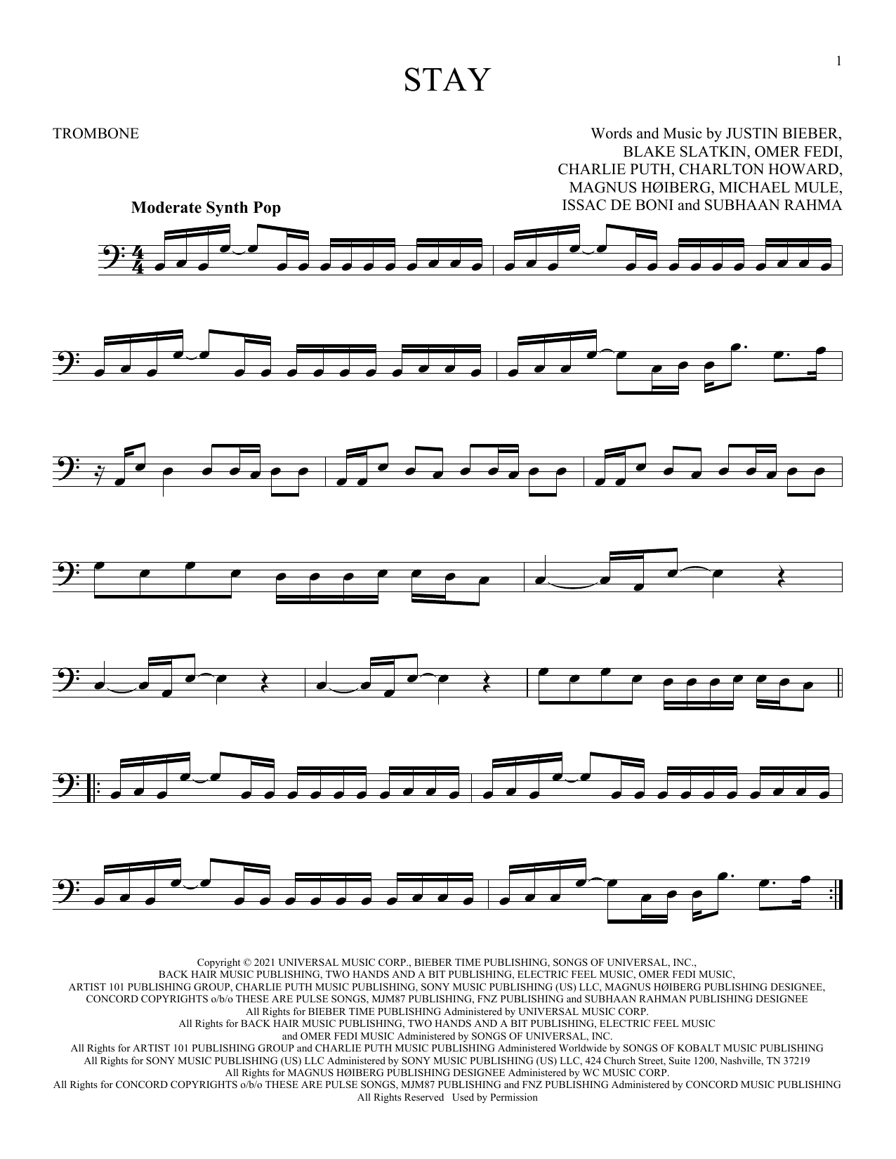 Product gallery: Page 1 of 1 Stay (feat. Justin Bieber), The Kid LAROI