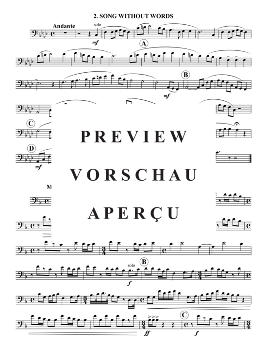 Product gallery: Page 14 of 21 Suite in F- 4 Sätze , , (Tuba Quartet: 2x Baritone, 2xTuba)