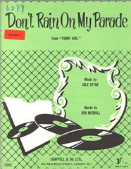 cover: Don't Rain On My Parade, Jule Styne