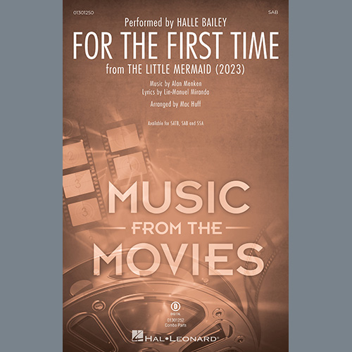 cover: For The First Time (from The Little Mermaid) (2023) (arr. Mac Huff), Halle Bailey