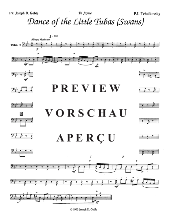 Product gallery: Page 11 of 12 Dance of the Little Tubas (Swans) , ,  (Tuba Quartet EETTT)