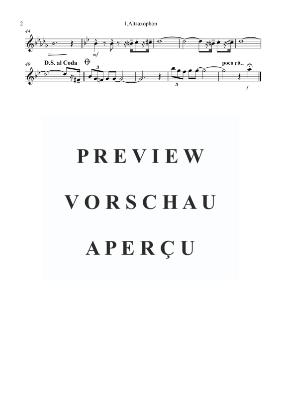 gallery: Pink Panther, , Saxophone Quartet Satb