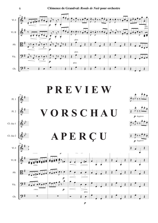 Product gallery: Page 7 of 21 Ronde de Nuit , , (orchestra)
