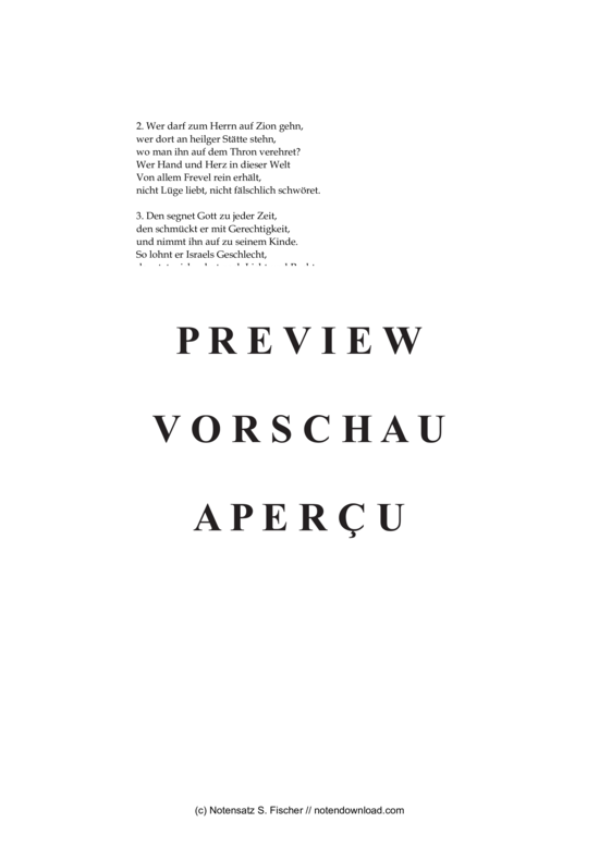 Produktgalerie: Seite 3 von 3 Dem Herrn gehört der Erde Kreis , , (Gemischter Chor)
