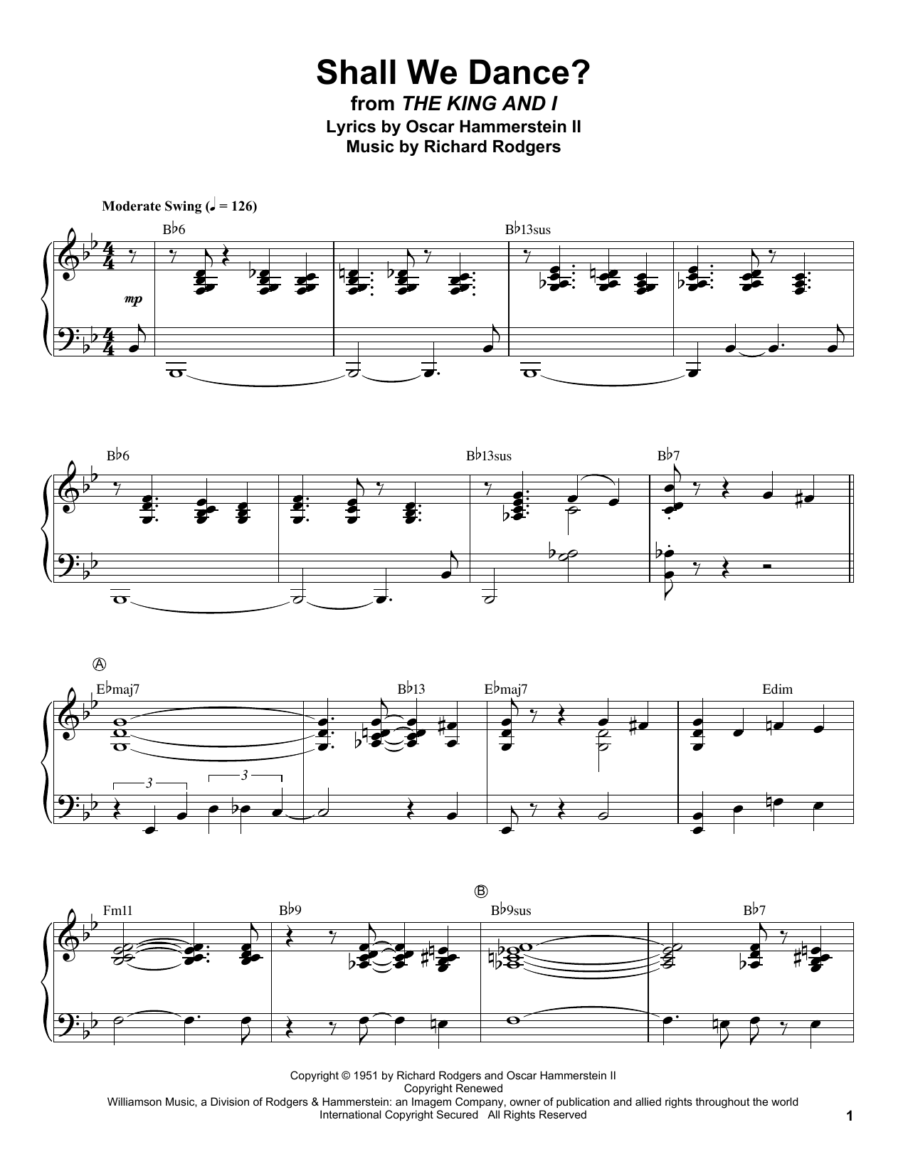 Produktbild zu: Shall We Dance?