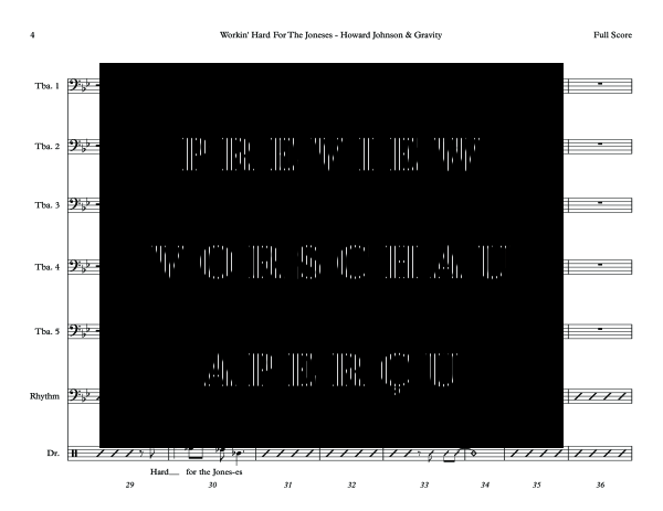 Produktgalerie: Seite 10 von 11 Workin´ Hard for the Joneses, , (Tuba Ensemble 5x Tuba und Combo Band)