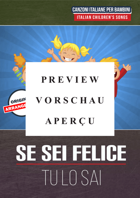 Produktgalerie: Seite 2 von 9 Se Sei Felice Tu Lo Sai, , (Gesang + Klavier, Gitarre)