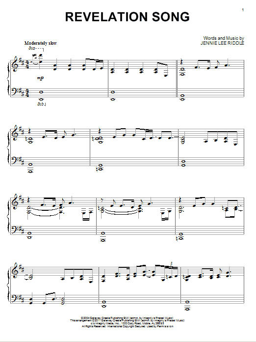 Product gallery: Page 1 of 1 Revelation Song, Gateway Worship