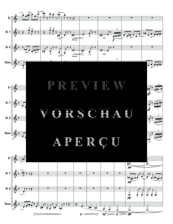 Product gallery: Page 7 of 11 There It Is, , (Clarinet Quartet)