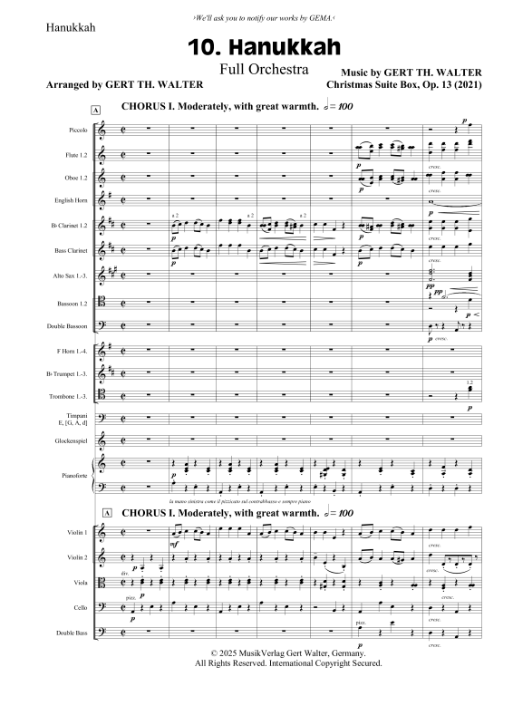 gallery: Hanukkah, , Sinfonie Orchester