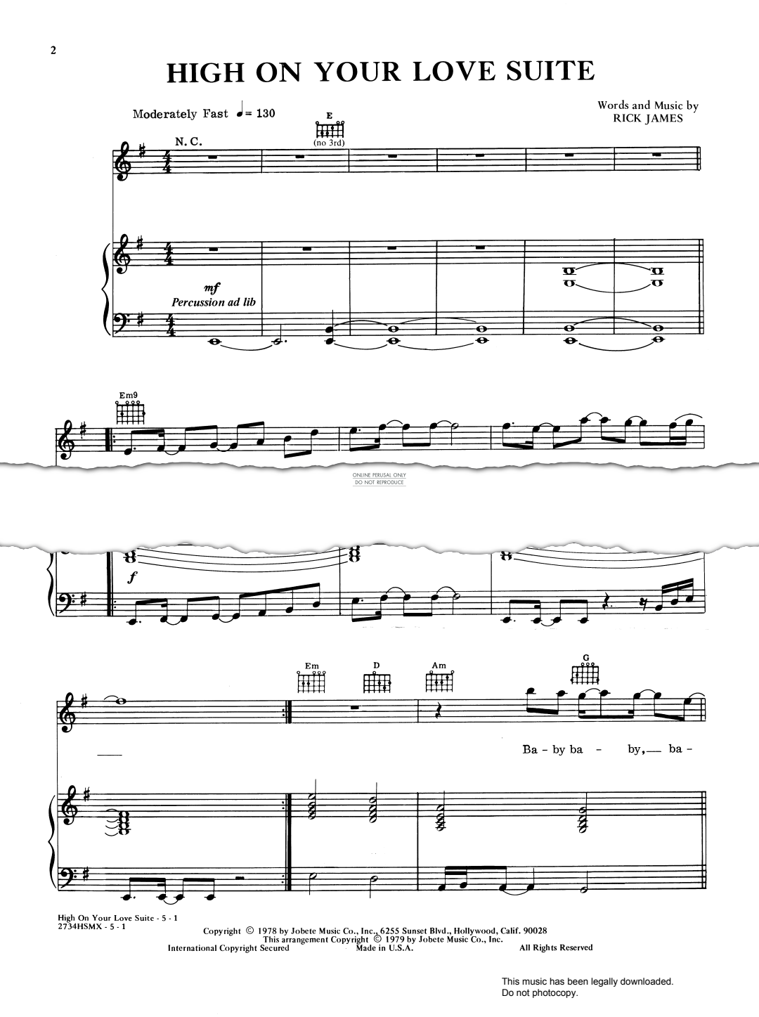 Produktbild zu: High On Your Love Suite