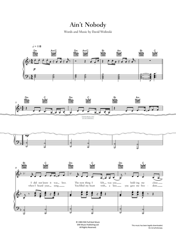 Product picture to: Ain't Nobody - Felix Jaehn