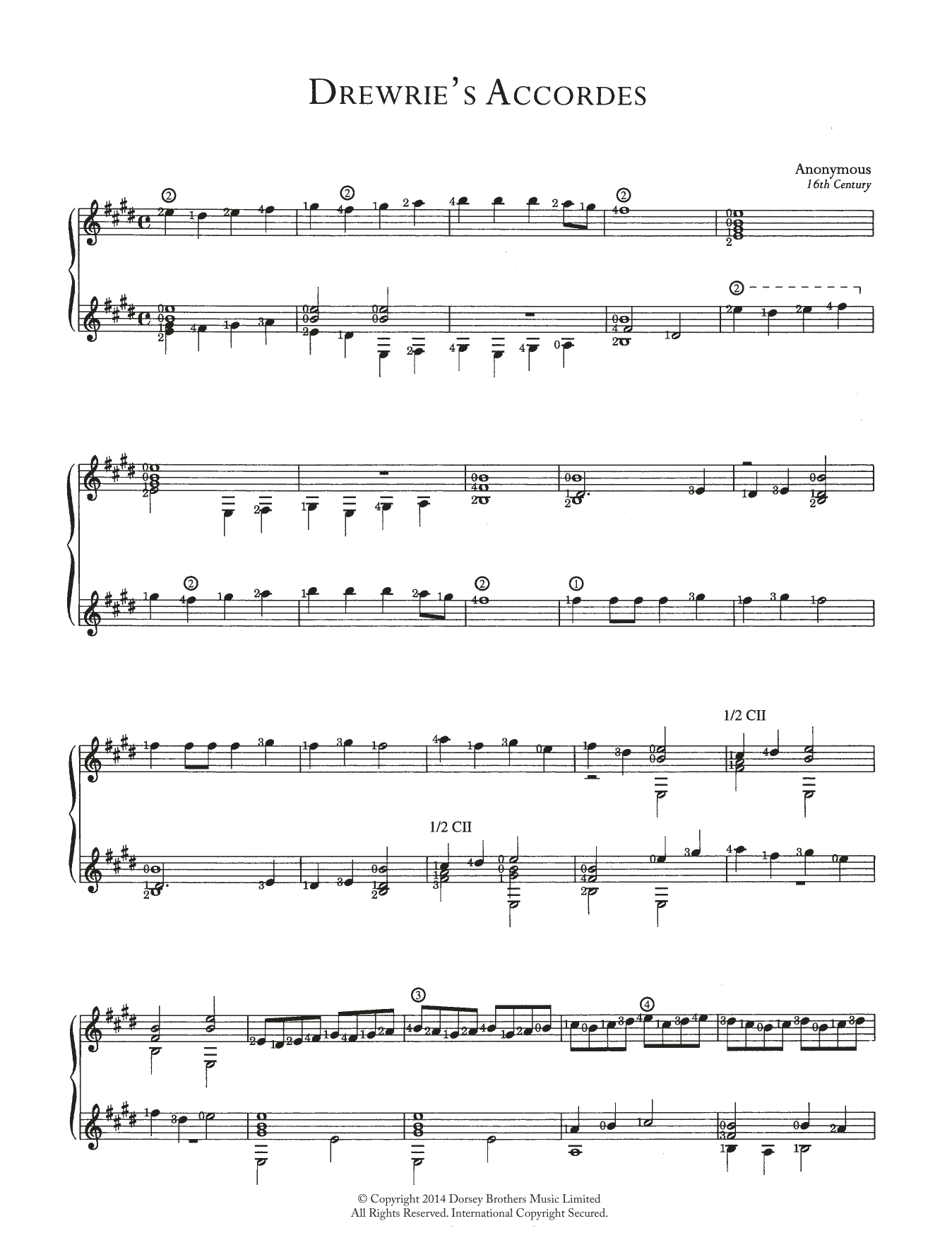 Product gallery: Page 1 of 1 Drewrie's Accordes, Anonymous